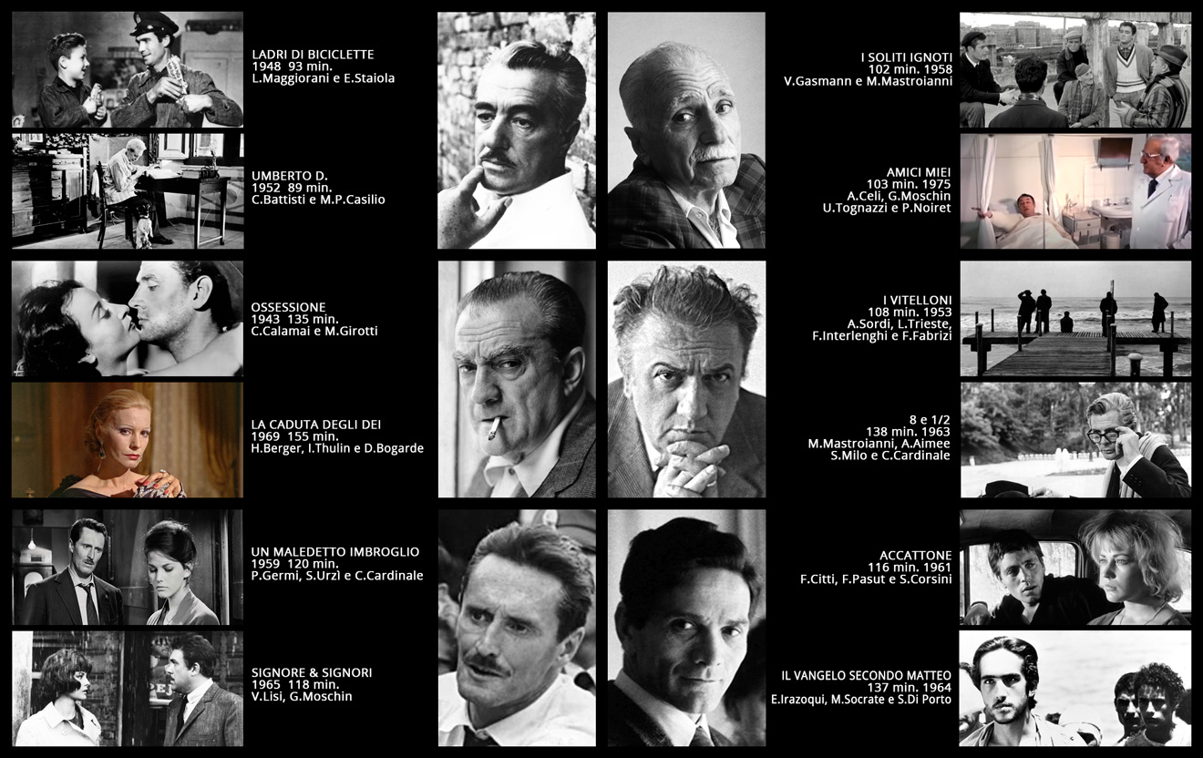 maestri del cinema italiano